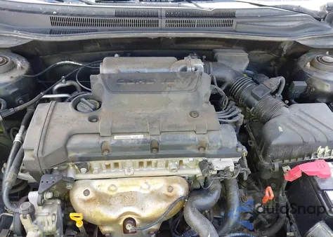 2009 Kia Spectra Ex из США, поврежденный, VIN KNAFE221495595896